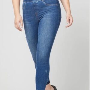 Spanks Large Tall Denim Leggings
